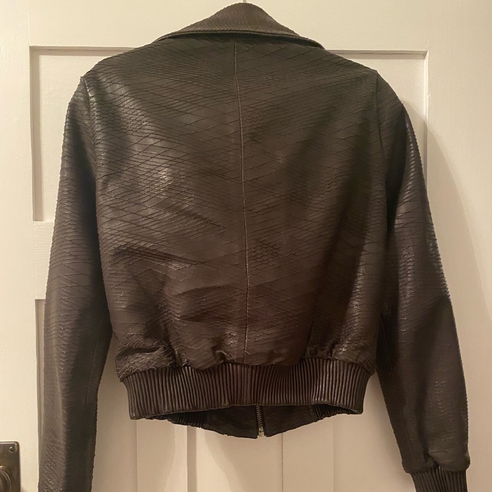 All Saints Leather Jacket - Picture 2 of 6